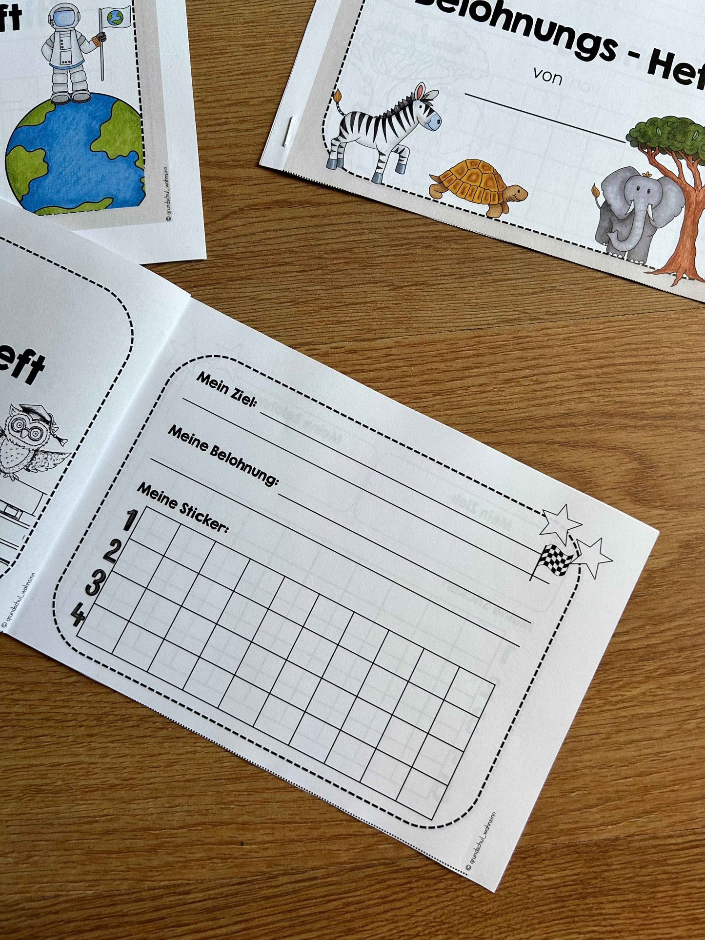 Belohnungs- /Stickerheft - Classroom Management