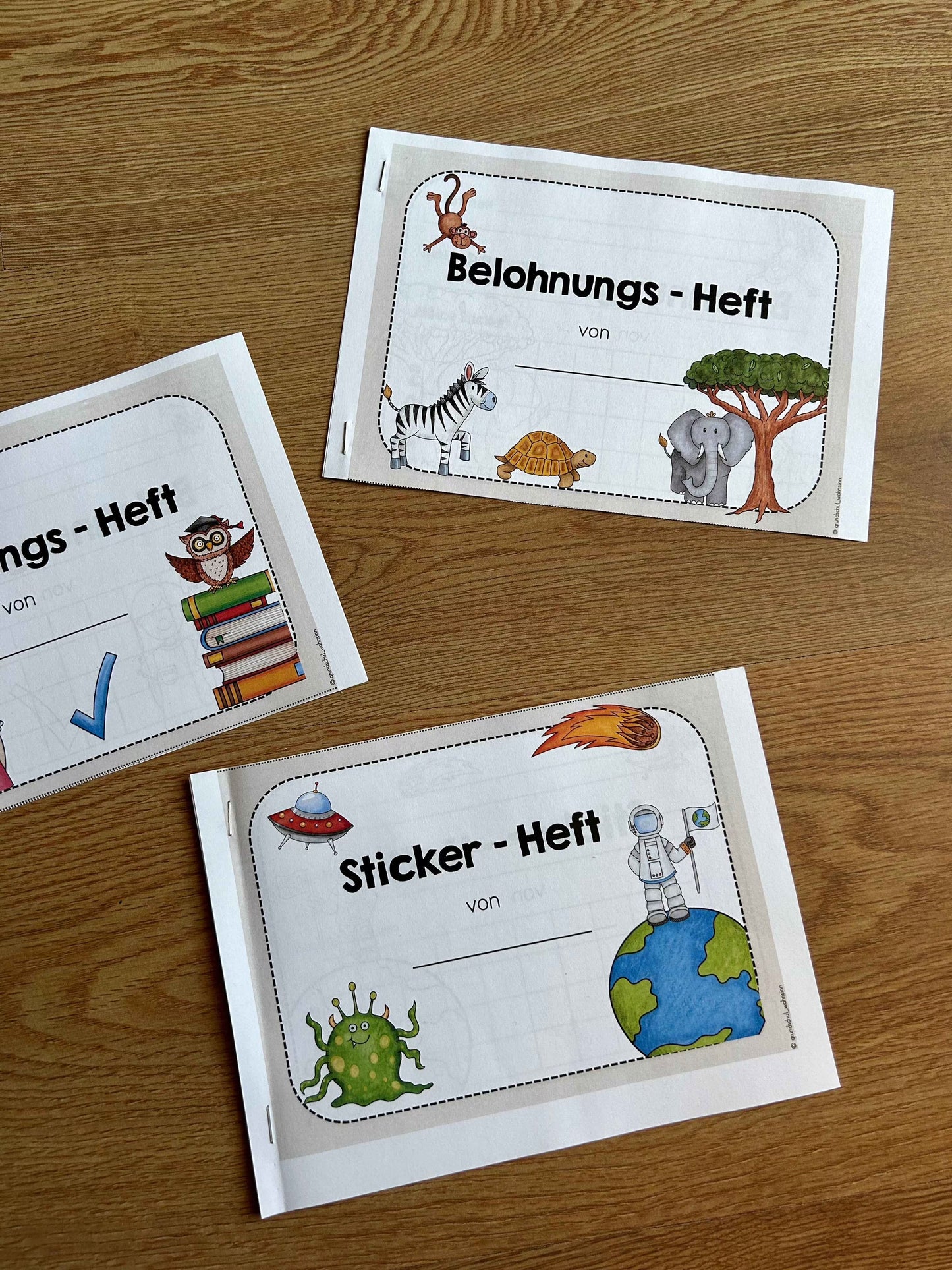 Belohnungs- /Stickerheft - Classroom Management