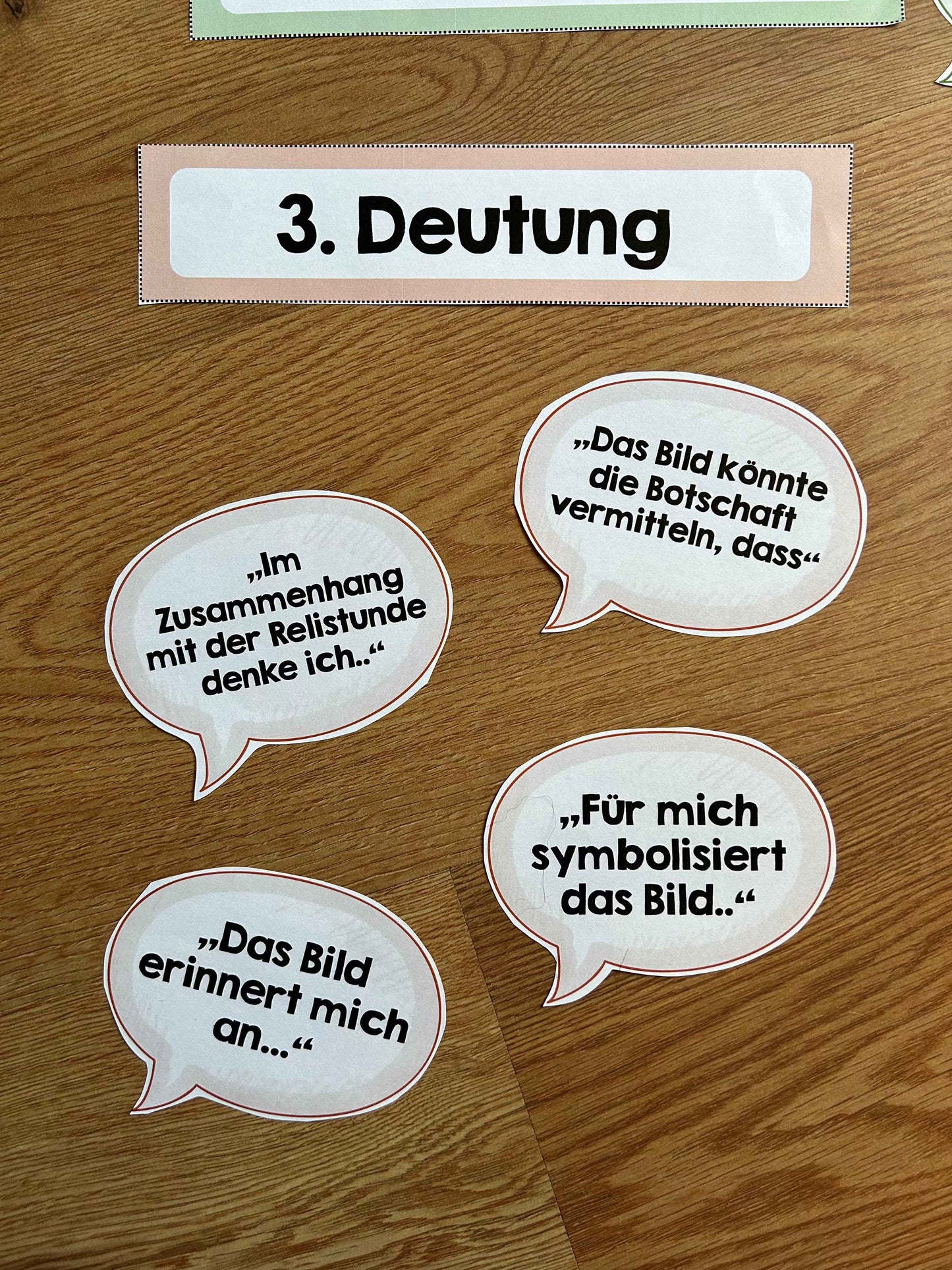 Impulse zur Bildbeschreibung
