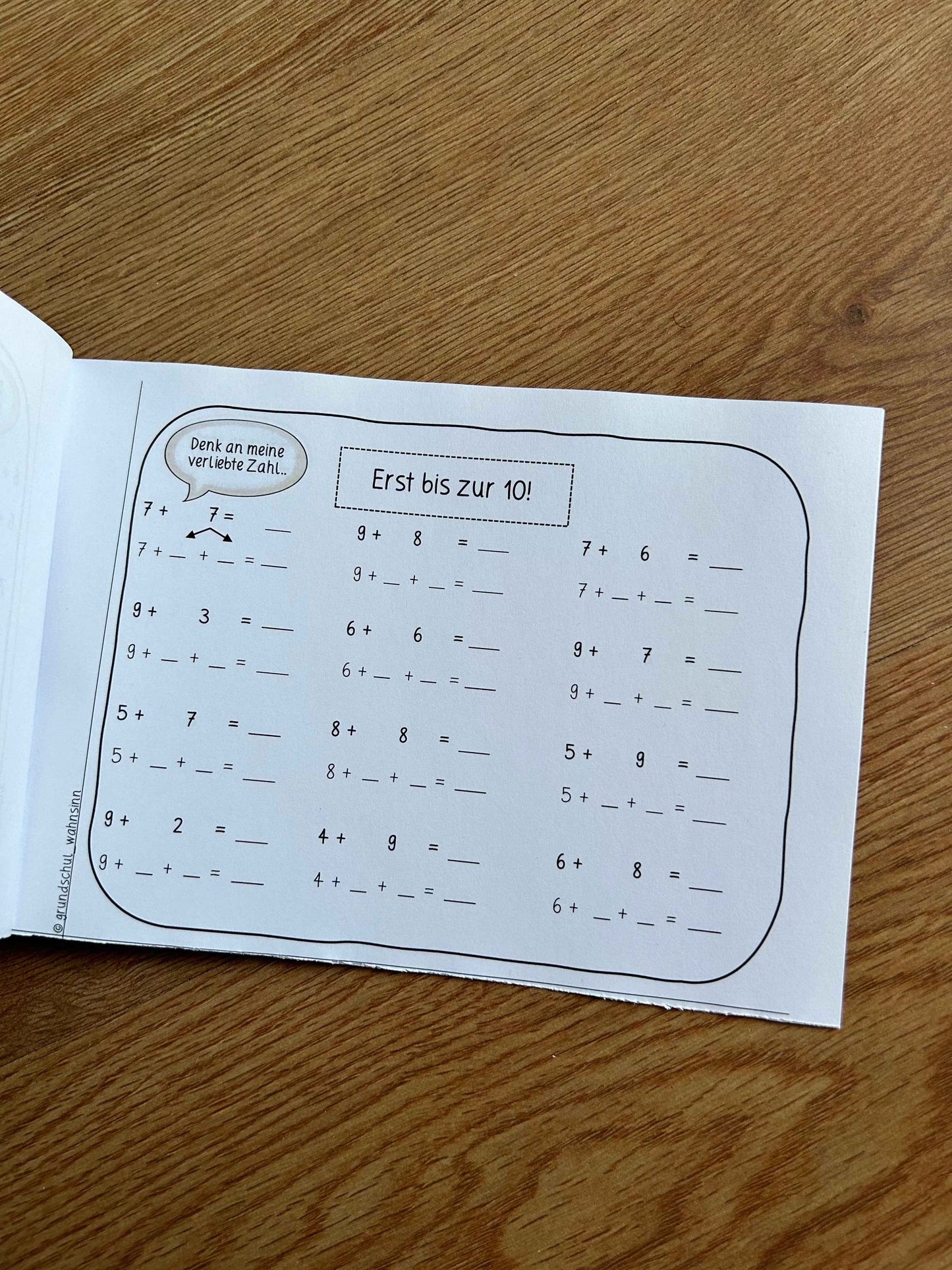 Mini-Heft Zehnerübergang