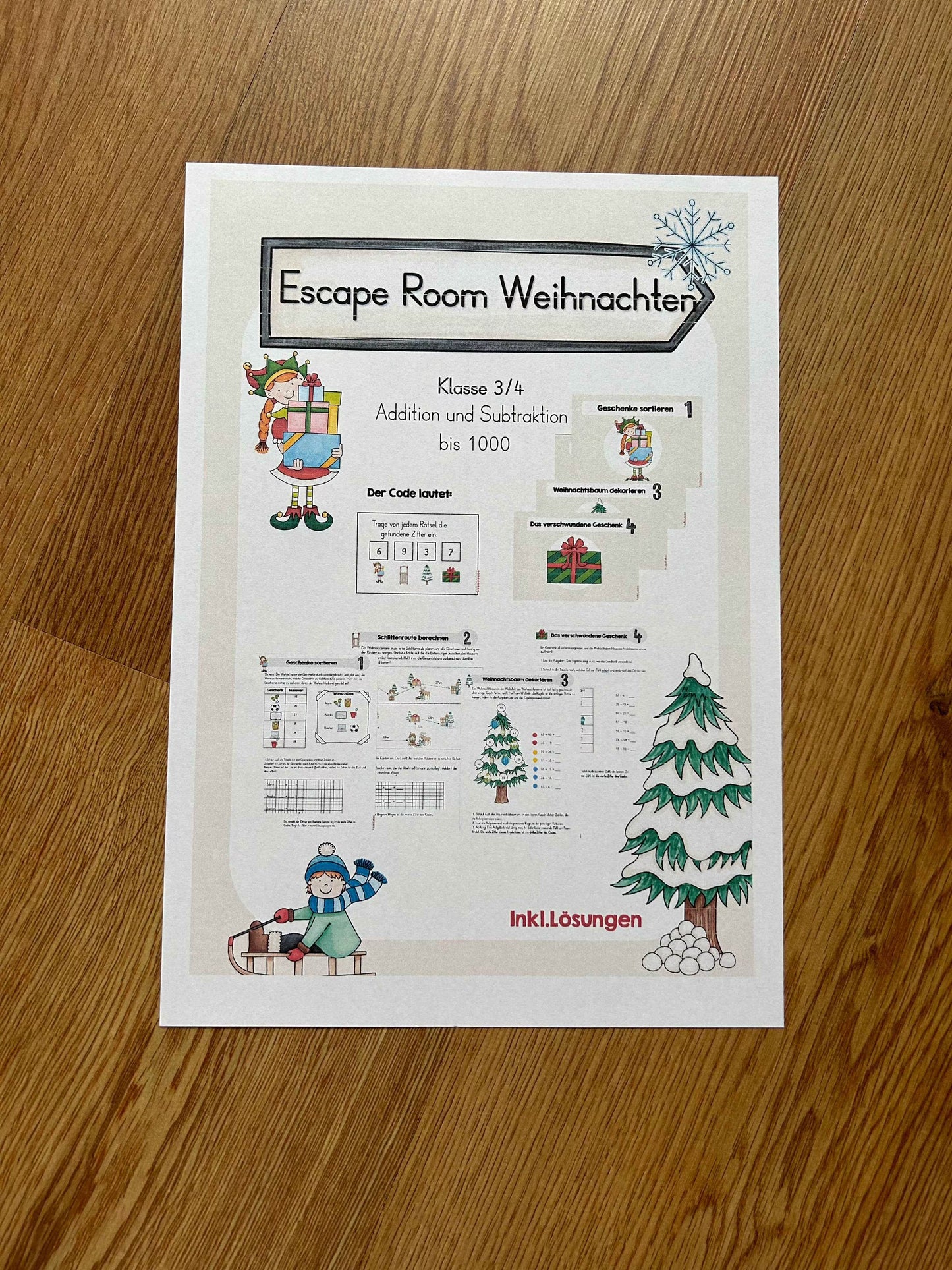 Escape Room - Weihnachten ZR1000