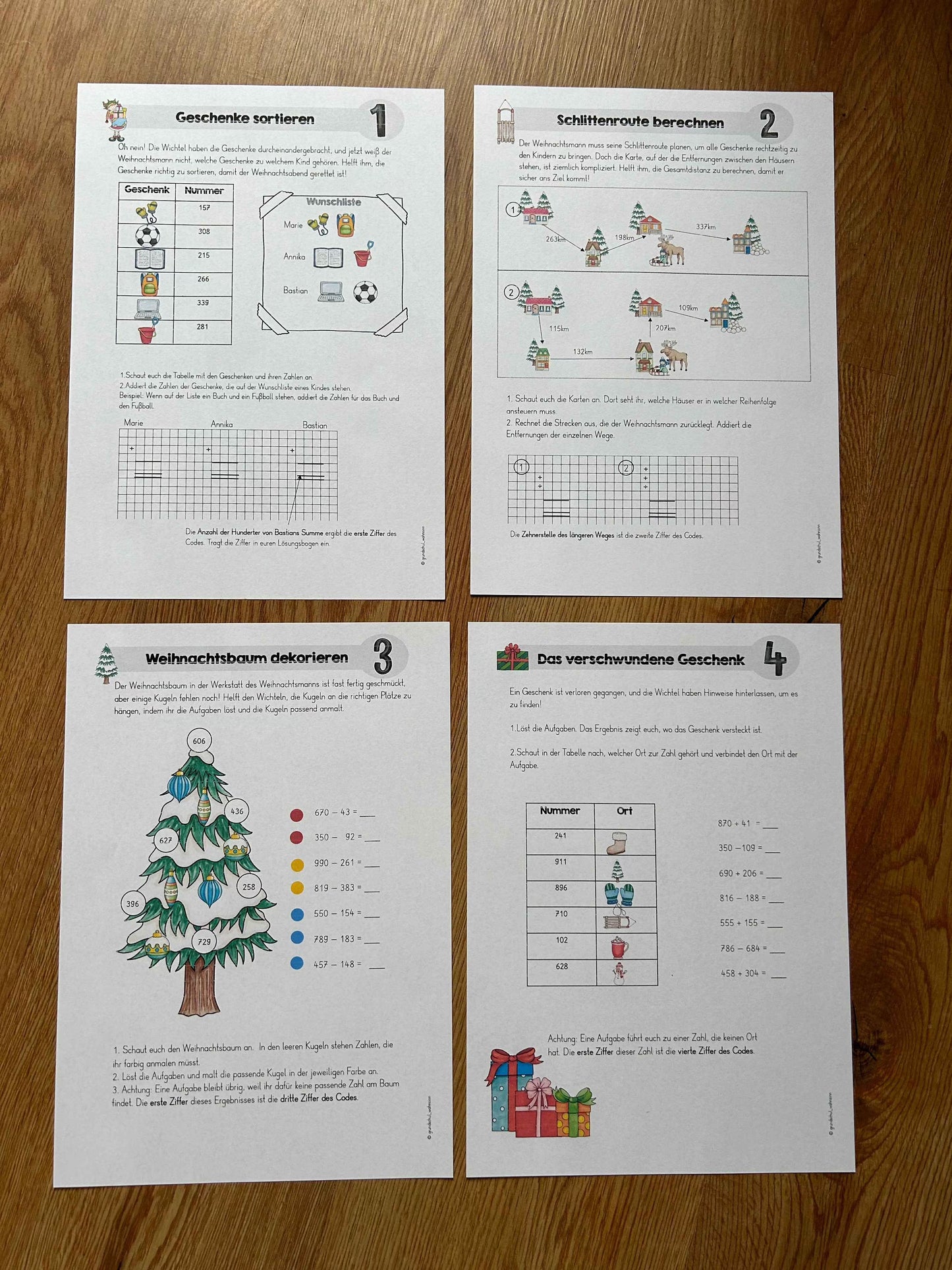Escape Room - Weihnachten Kl.1-4