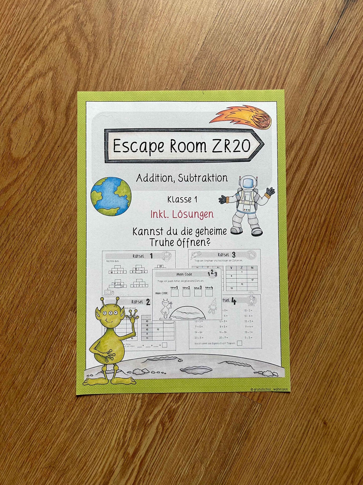Escape Room - Weltall ZR20