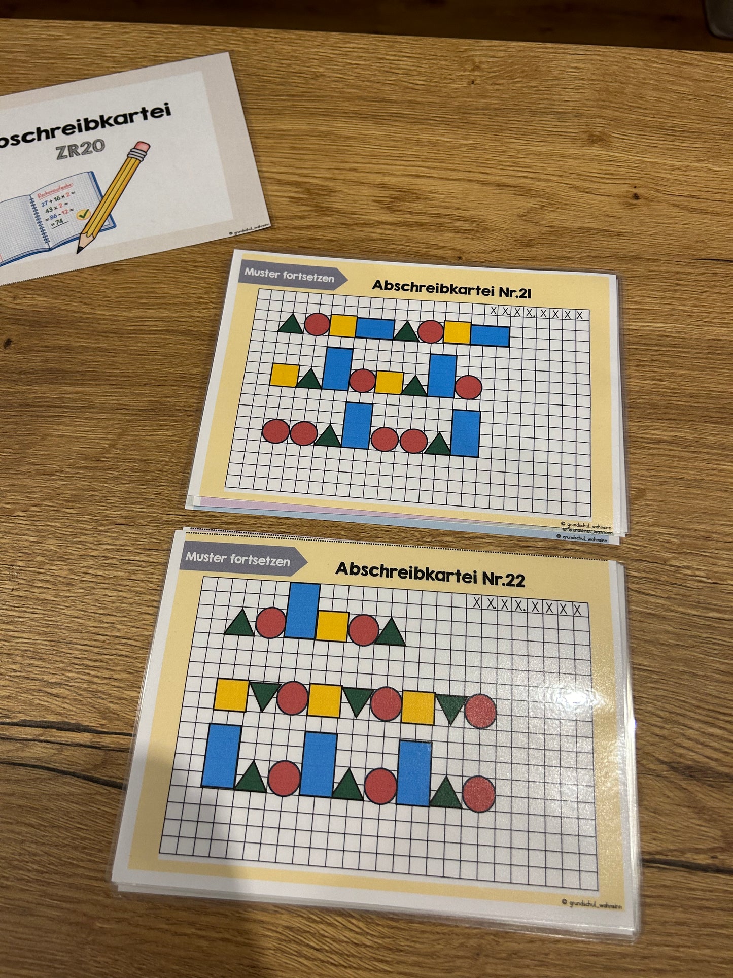 Abschreibkartei Mathematik - ZR20