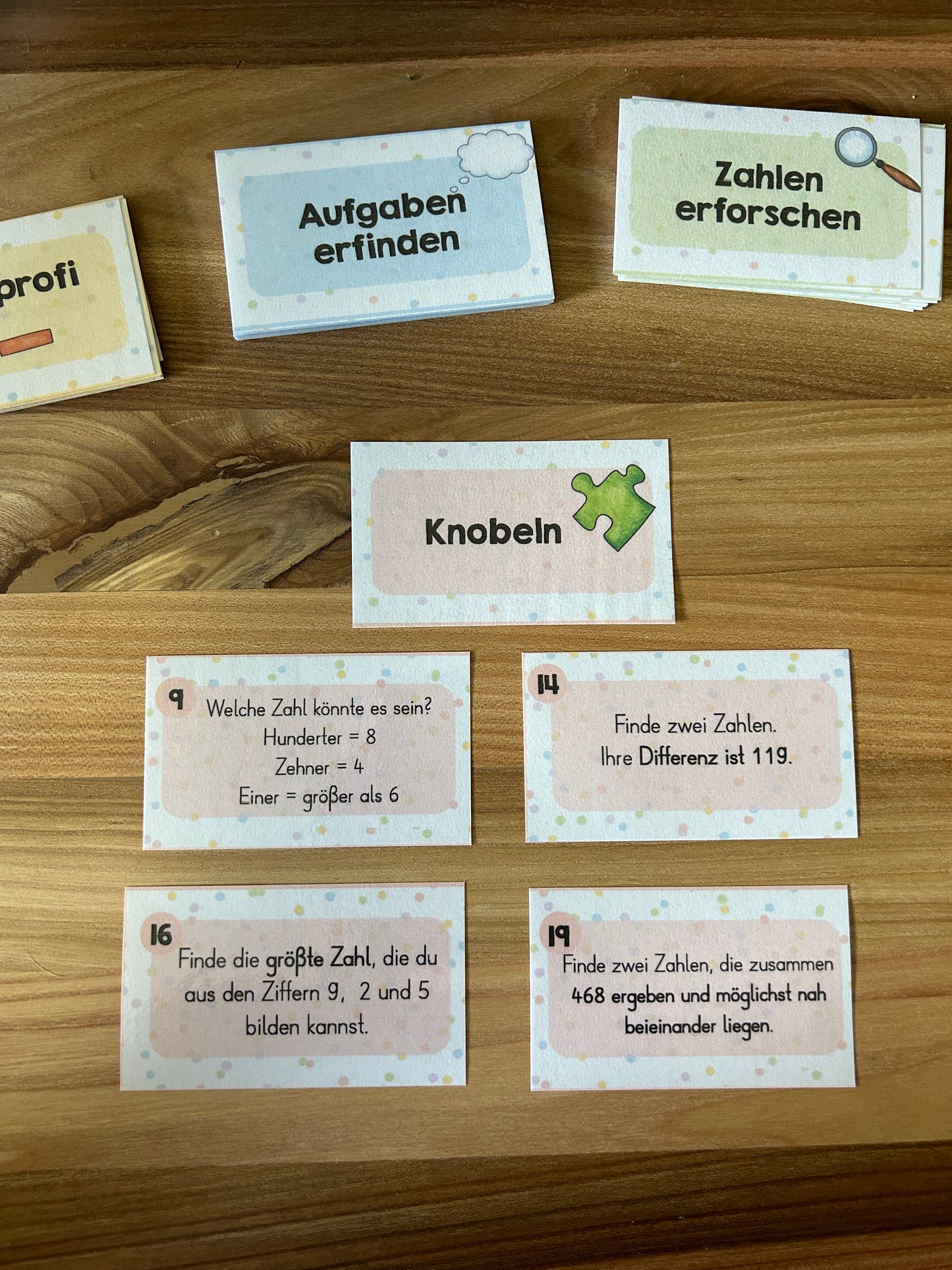 Mathe to go - Freiarbeit Zahlenraum 1000