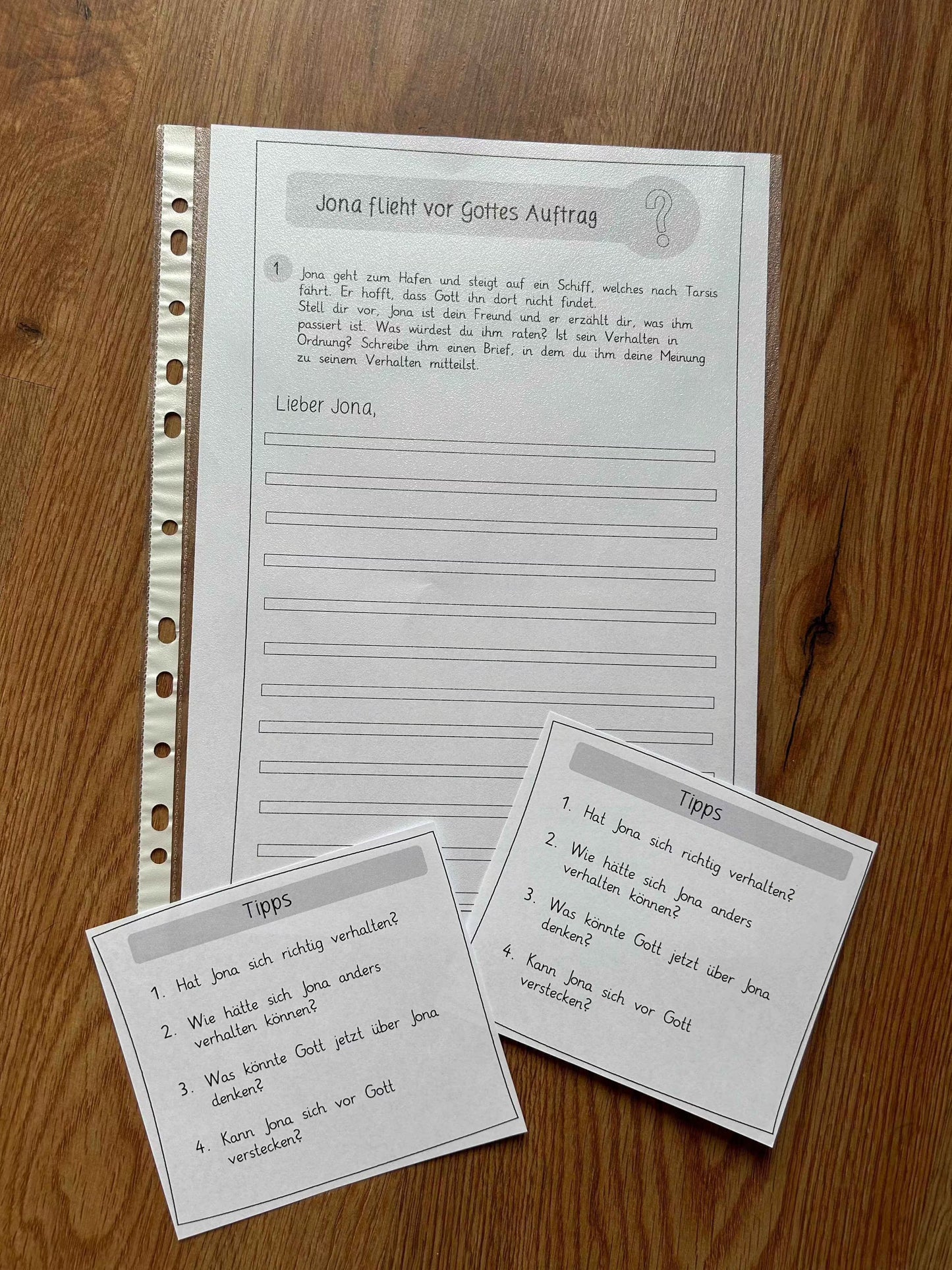 Unterrichtseinheit "Jona"