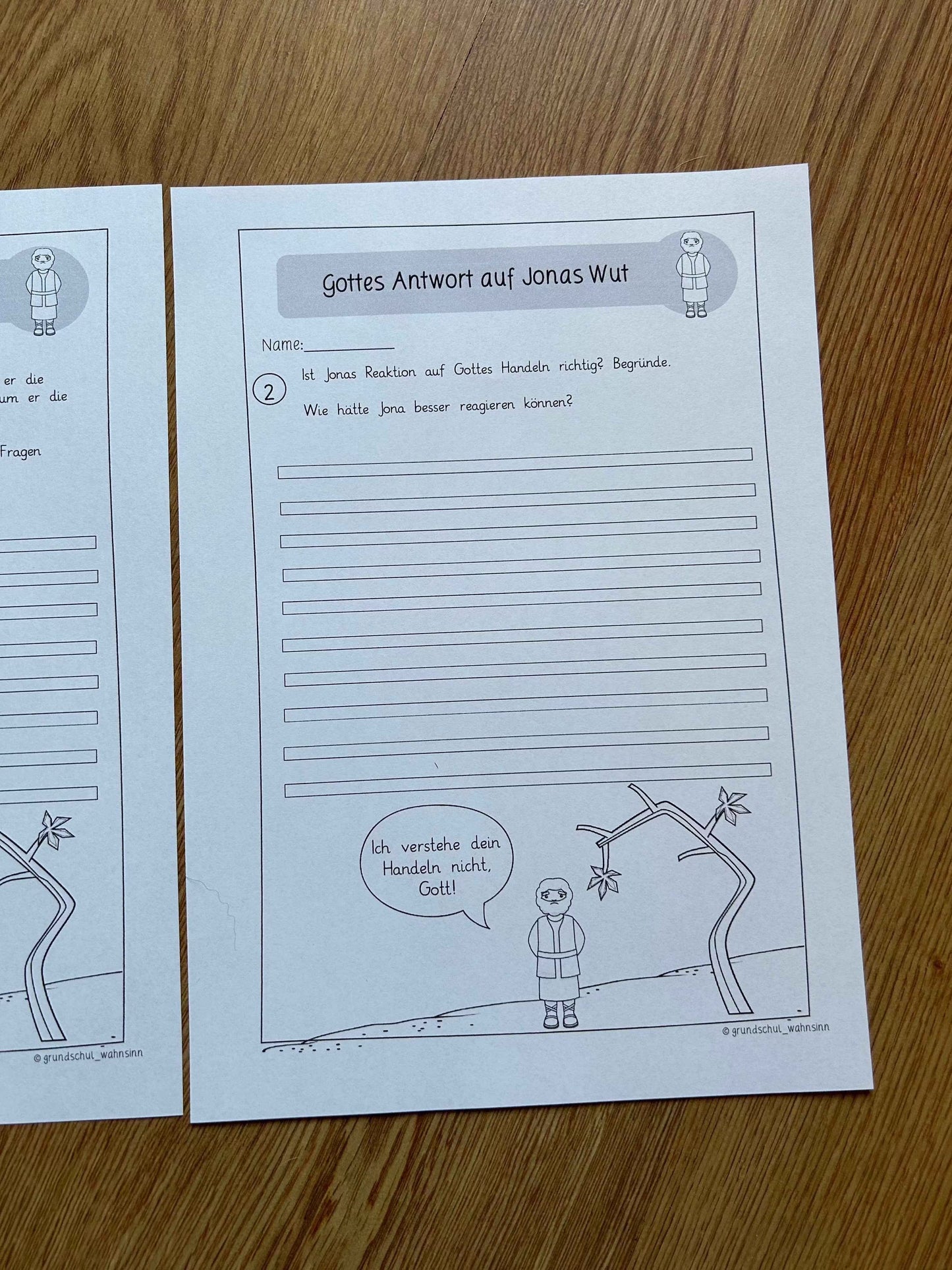 Unterrichtseinheit "Jona"