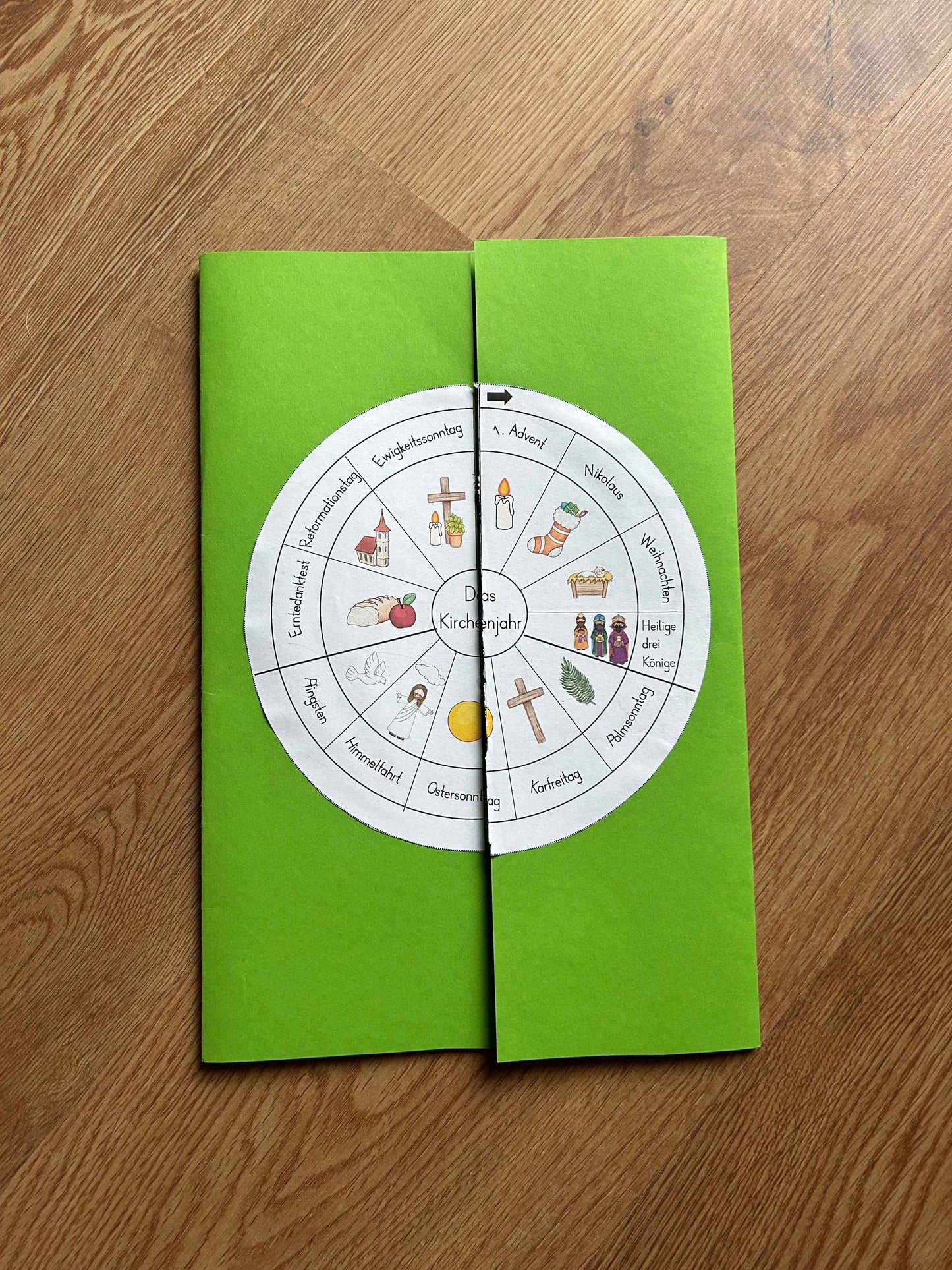 Feste im Kirchenjahr - ein Lapbook