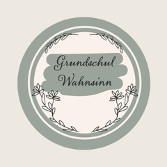 Logo Grundschulwahnsinn - Hintergrund beige