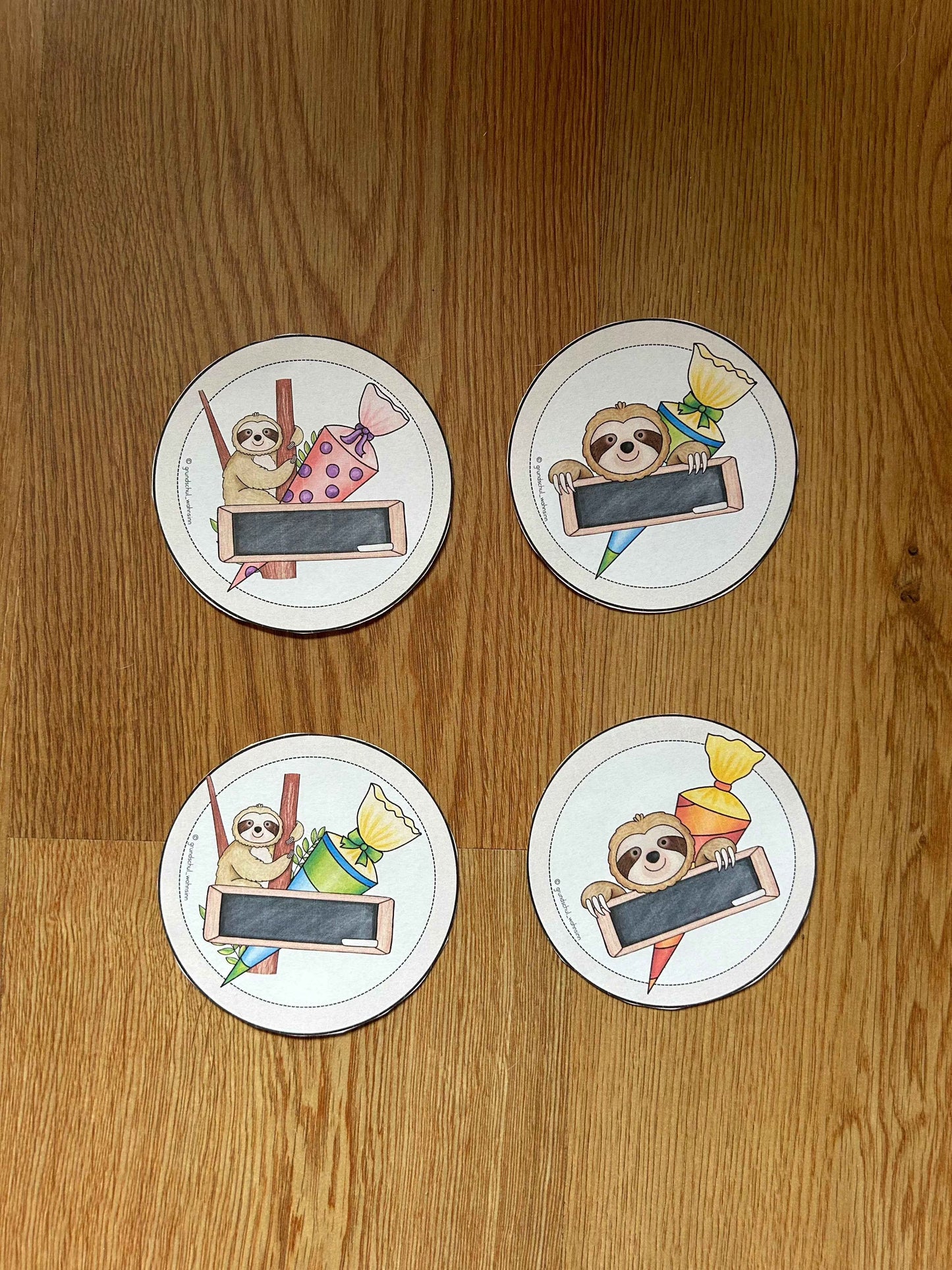 Namensschilder Einschulung - Classroom Management