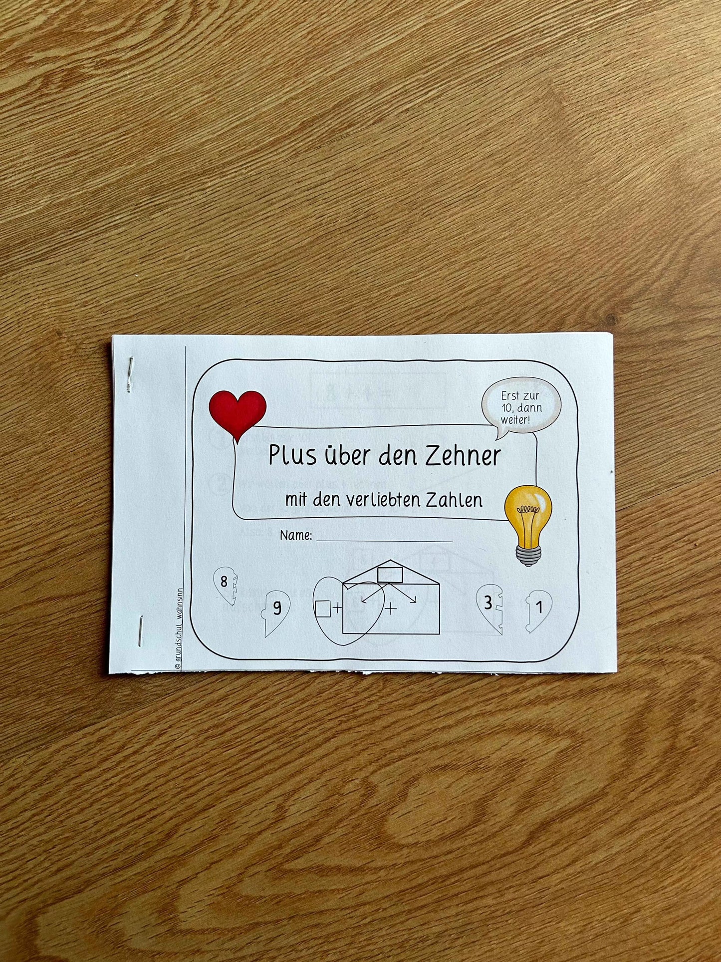 Mini-Heft Zehnerübergang