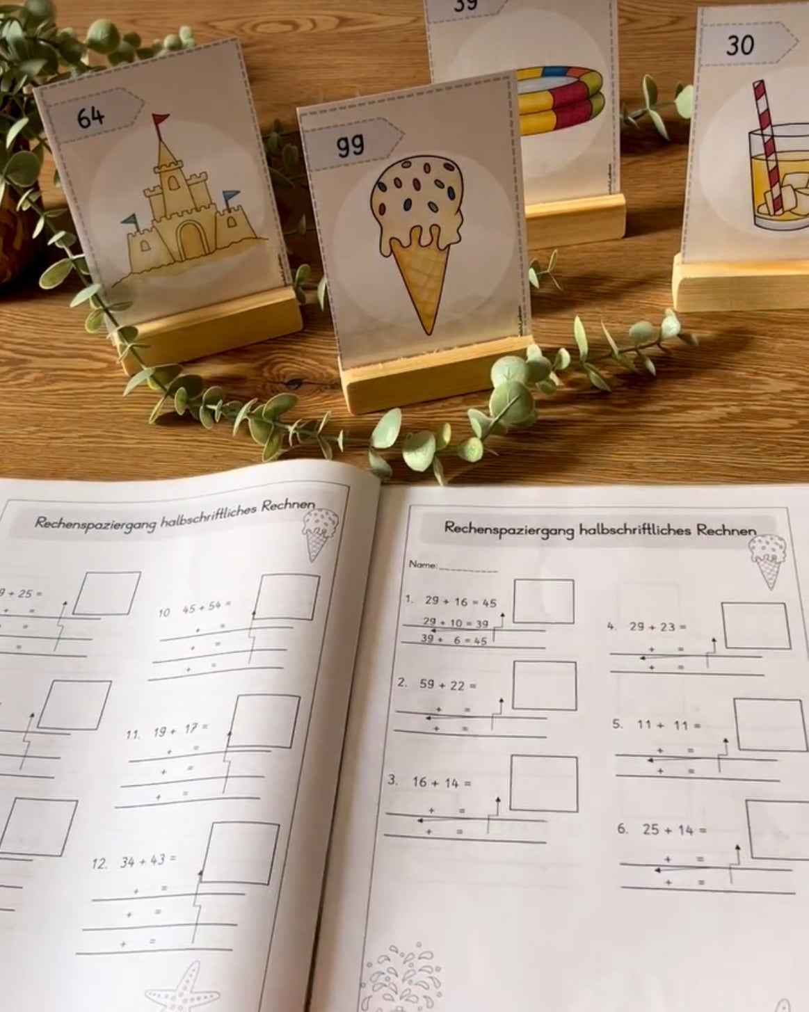 Rechenspaziergang Sommer ZR100