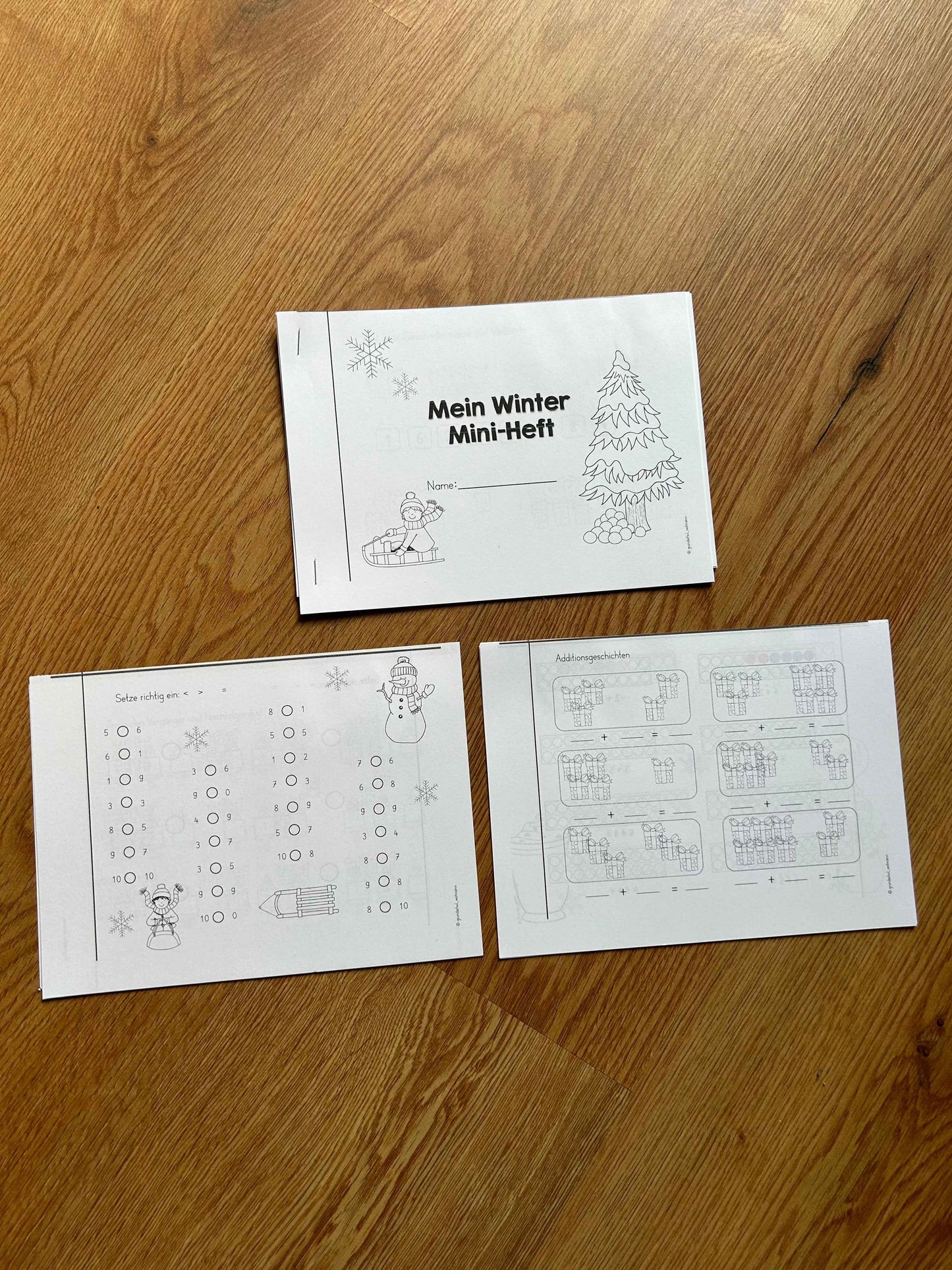 Winter Mini - Heft Kl.1