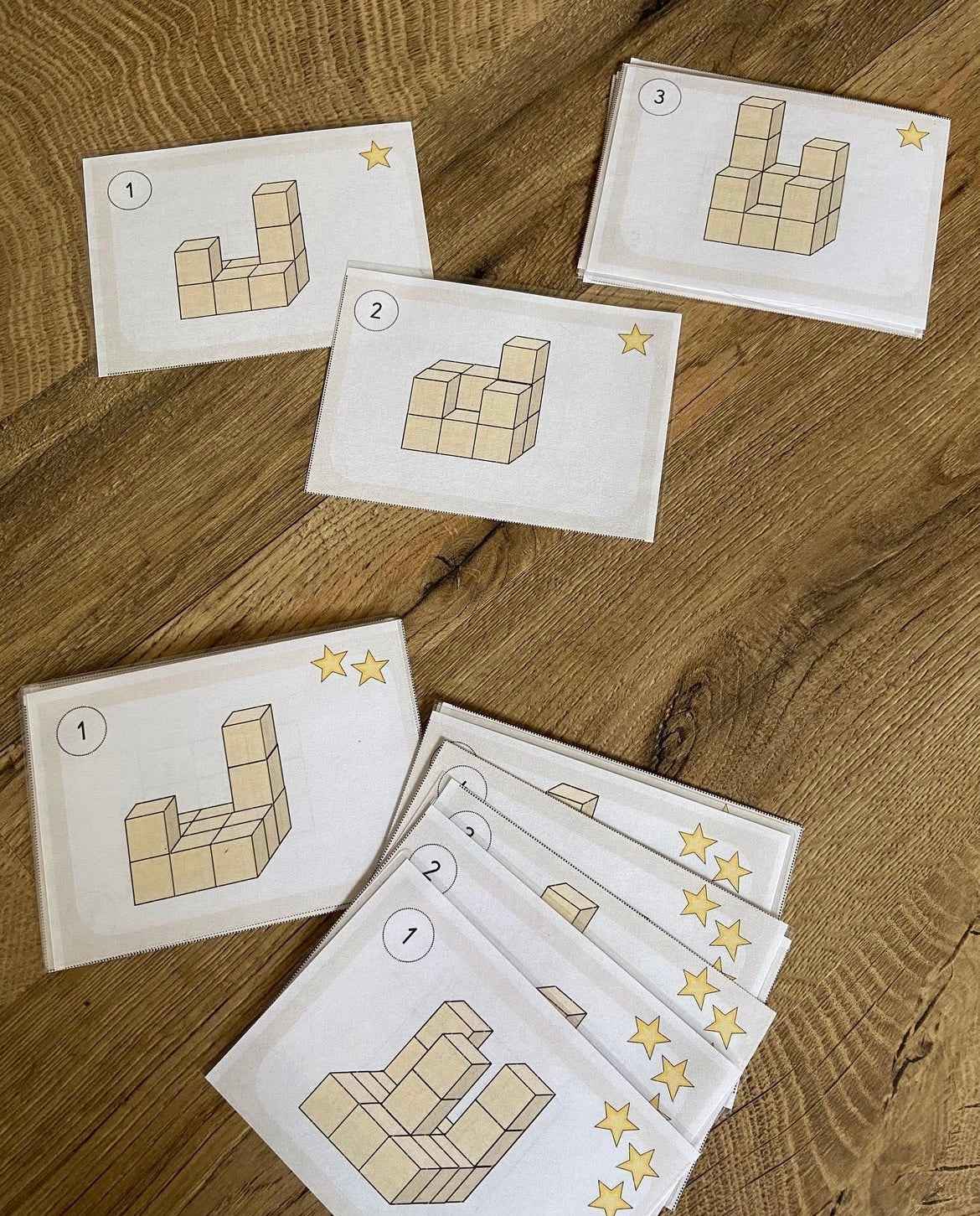 Unterrichtseinheit: Würfelgebäude Kl.2