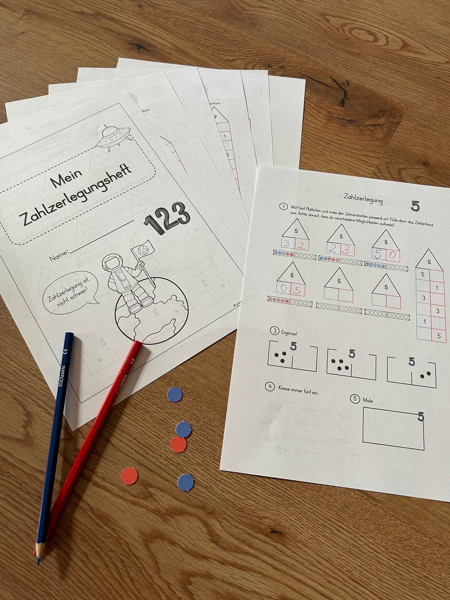 Zahlzerlegung - Übungsheft