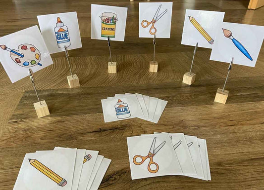 Schilder - Ausleihstation - Classroom Mangement