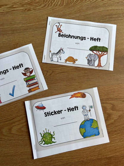 Belohnungs- /Stickerheft - Classroom Management