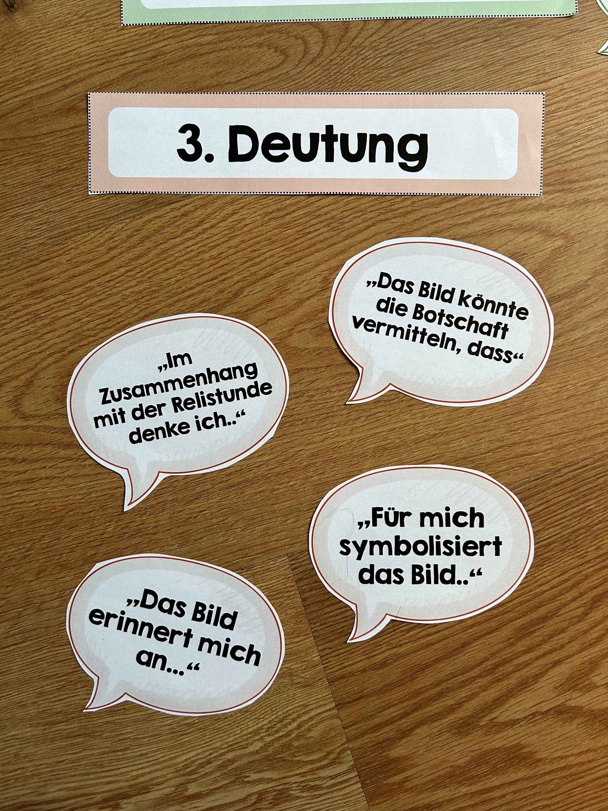 Impulse zur Bildbeschreibung