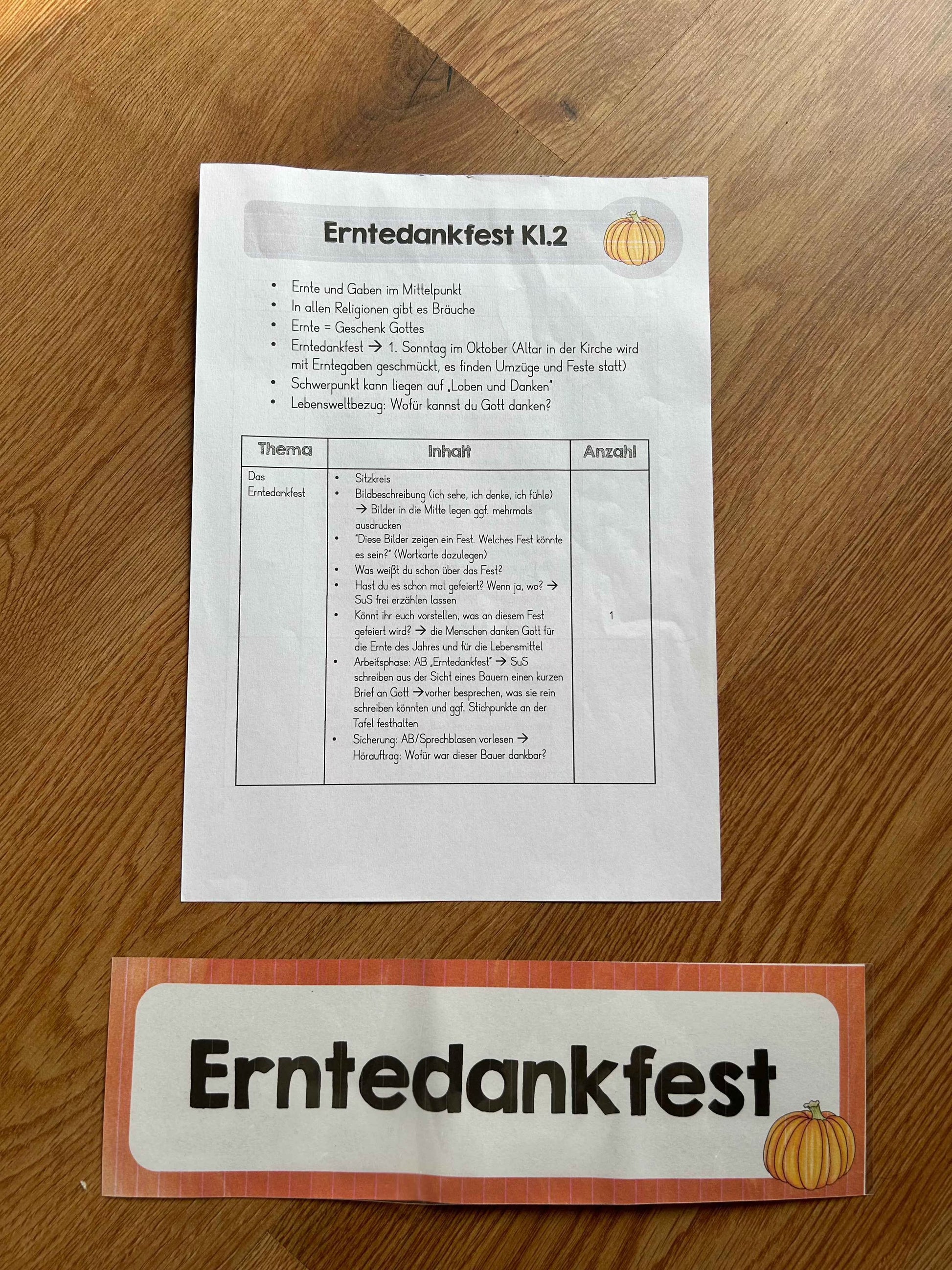 Erntedankfest