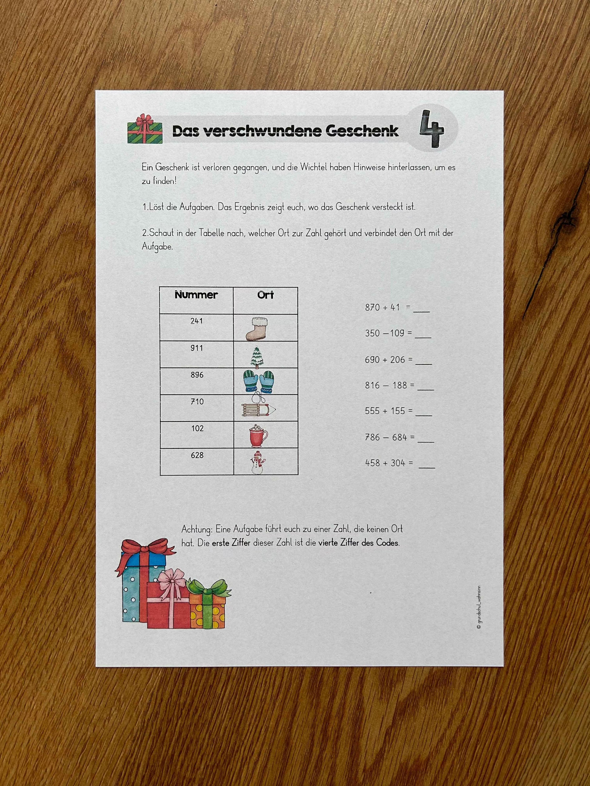 Escape Room - Weihnachten ZR1000