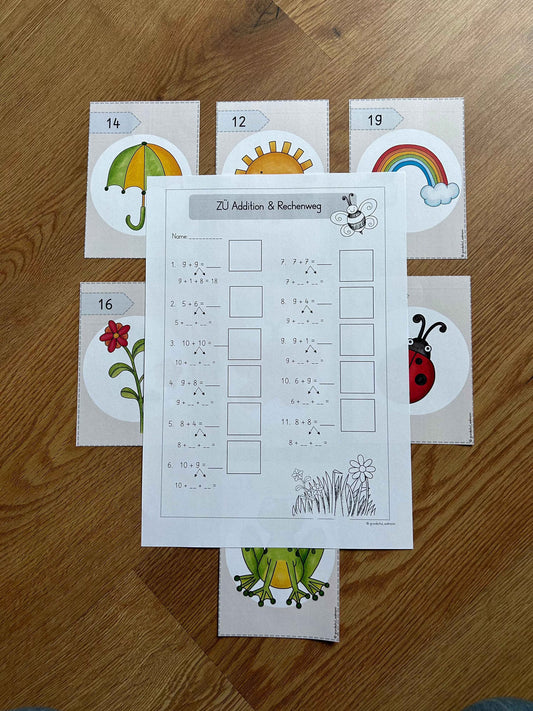 Rechenspaziergang Frühling ZR20