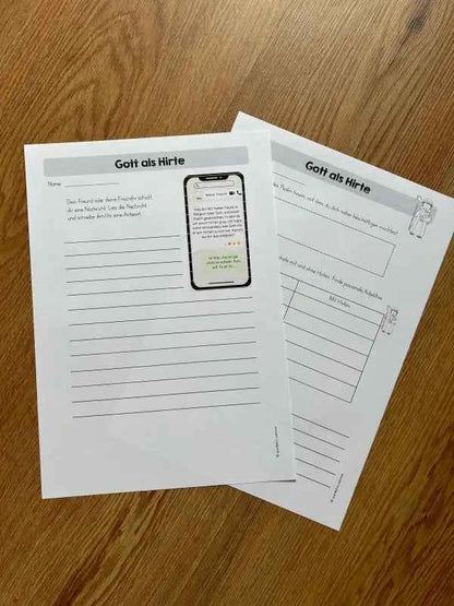 Gottesvorstellungen anhand von Psalmen erweitern