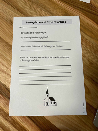 Einführung "Das Kirchenjahr" Kl.3/4