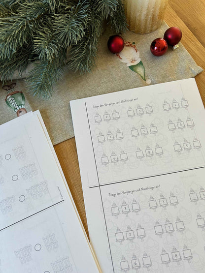 Winter Mini-Hefte Mathe Kl. 1 und 2