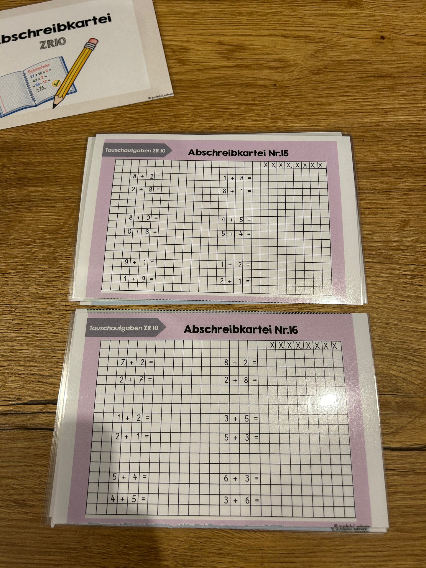 Abschreibkartei Mathematik - ZR10