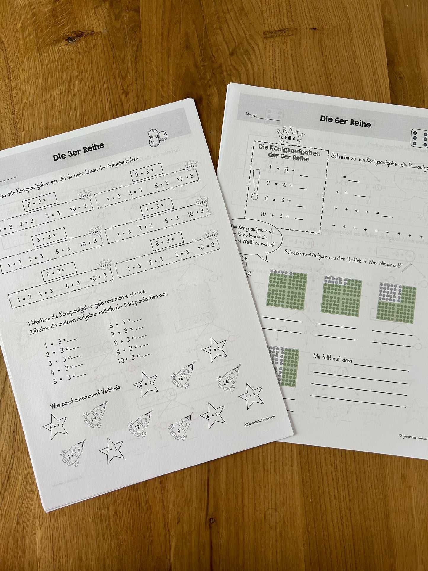 Übungshefte Einmaleins