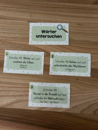 Mathe & Deutsch to go - Freiarbeit Klasse 2
