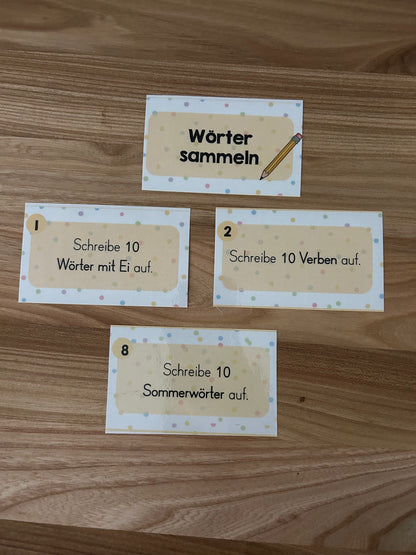 Mathe & Deutsch to go - Freiarbeit Klasse 2