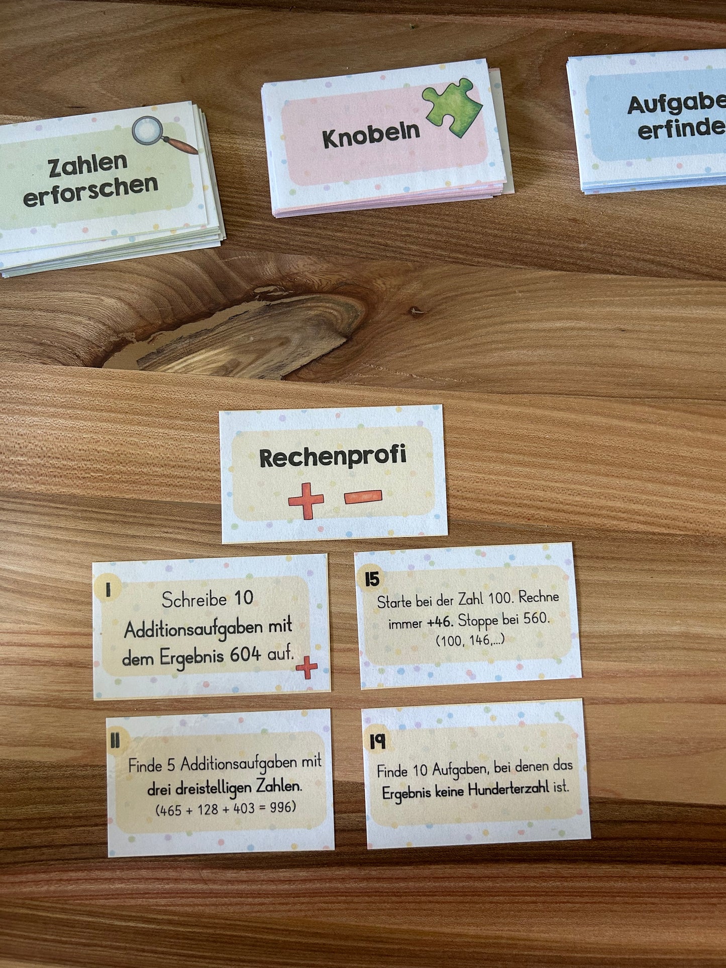 Mathe to go - Freiarbeit Zahlenraum 1000