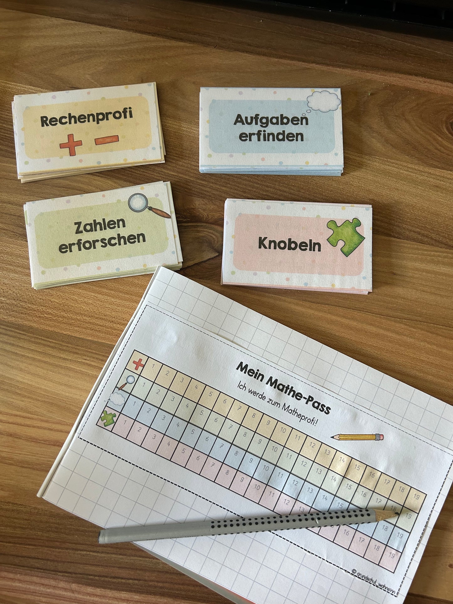 Mathe to go - Freiarbeit Zahlenraum 1000