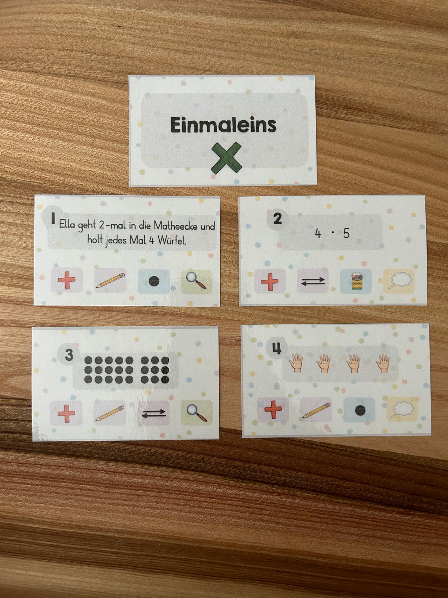 Einmaleins to go - Freiarbeit Kl.2