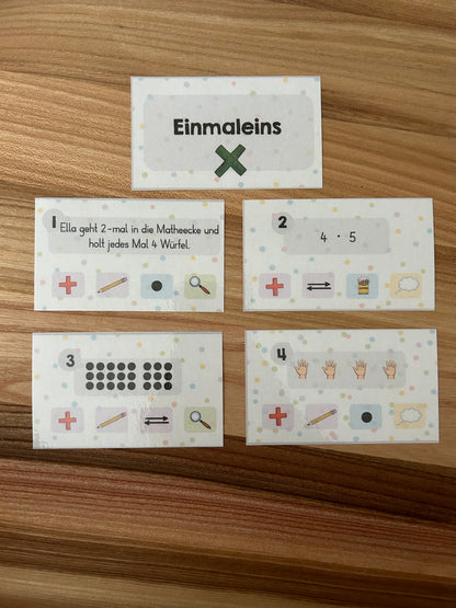Einmaleins to go - Freiarbeit Kl.2