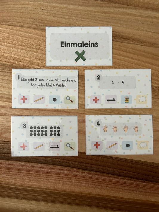 Einmaleins to go - Freiarbeit Kl.2