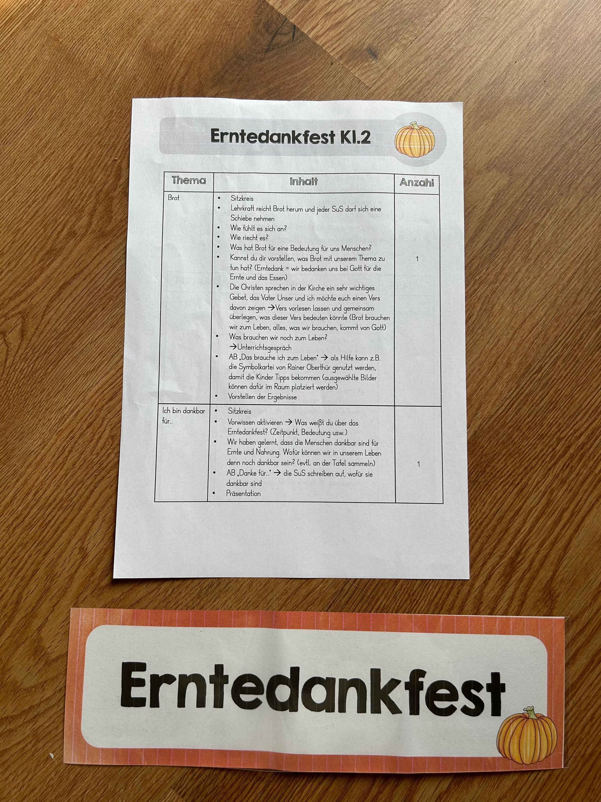 Erntedankfest