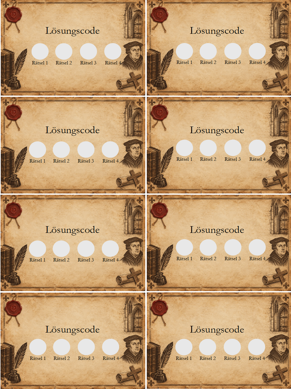 Martin Luther - Escape Room