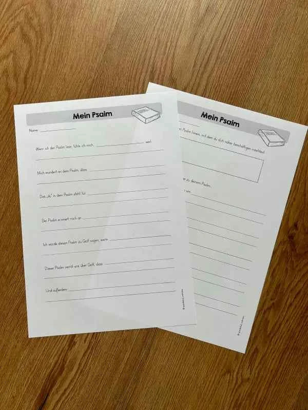 Gottesvorstellungen anhand von Psalmen erweitern