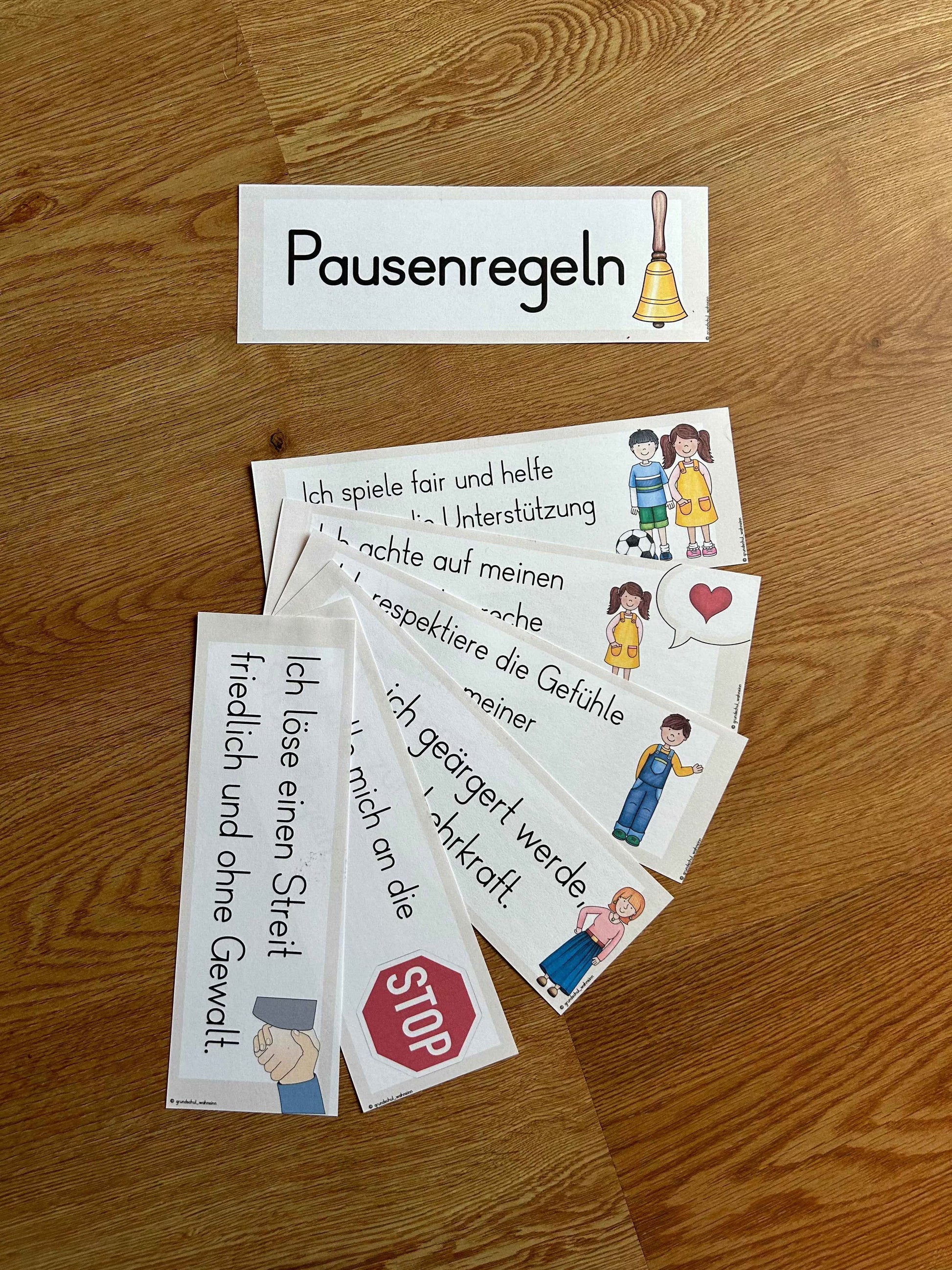 Pausenregeln - Classroom Management