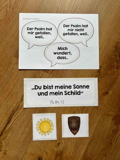 Gottesvorstellungen anhand von Psalmen erweitern