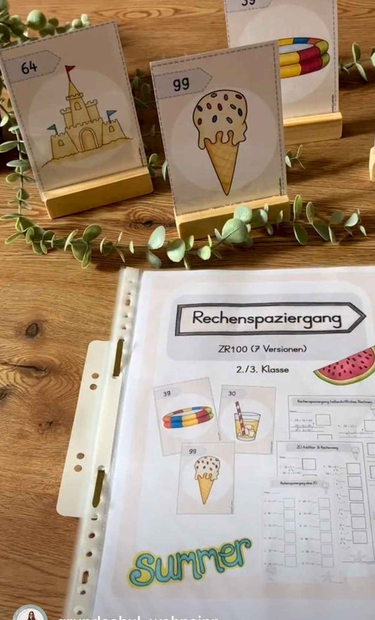 Rechenspaziergang Sommer ZR100