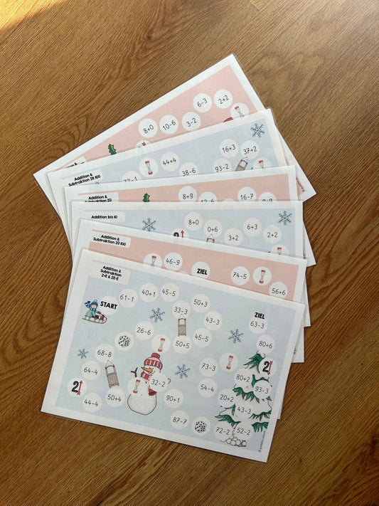 Rechenspiele - Weihnachten