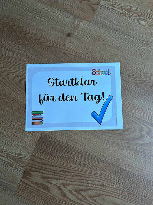 Startklar in den Tag - Classroom Management