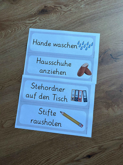 Startklar in den Tag - Classroom Management