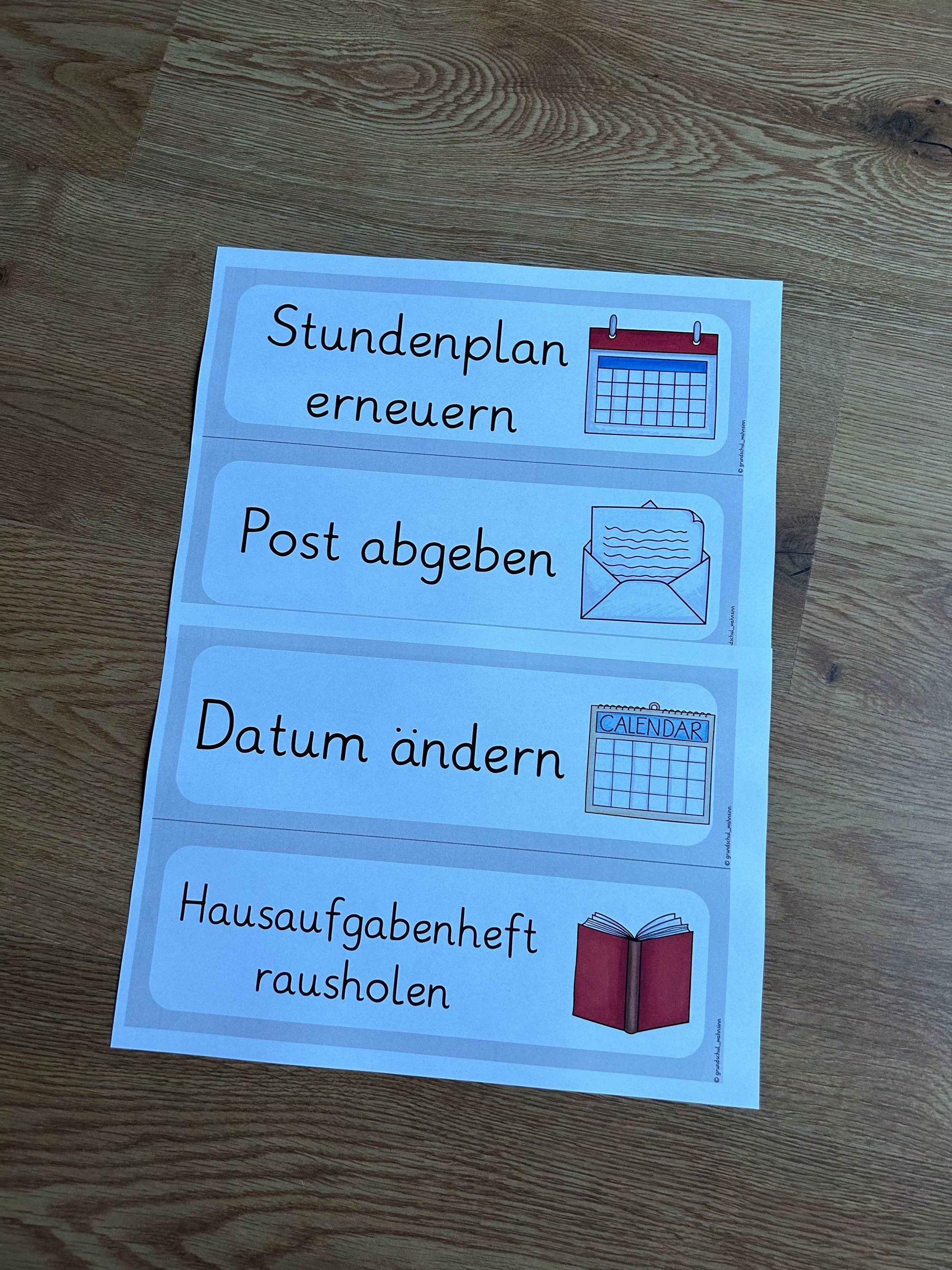 Startklar in den Tag - Classroom Management