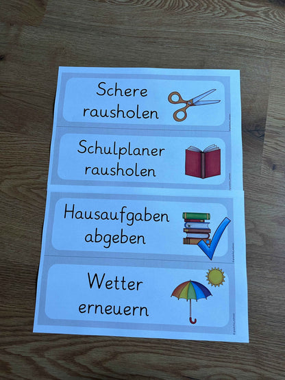 Startklar in den Tag - Classroom Management