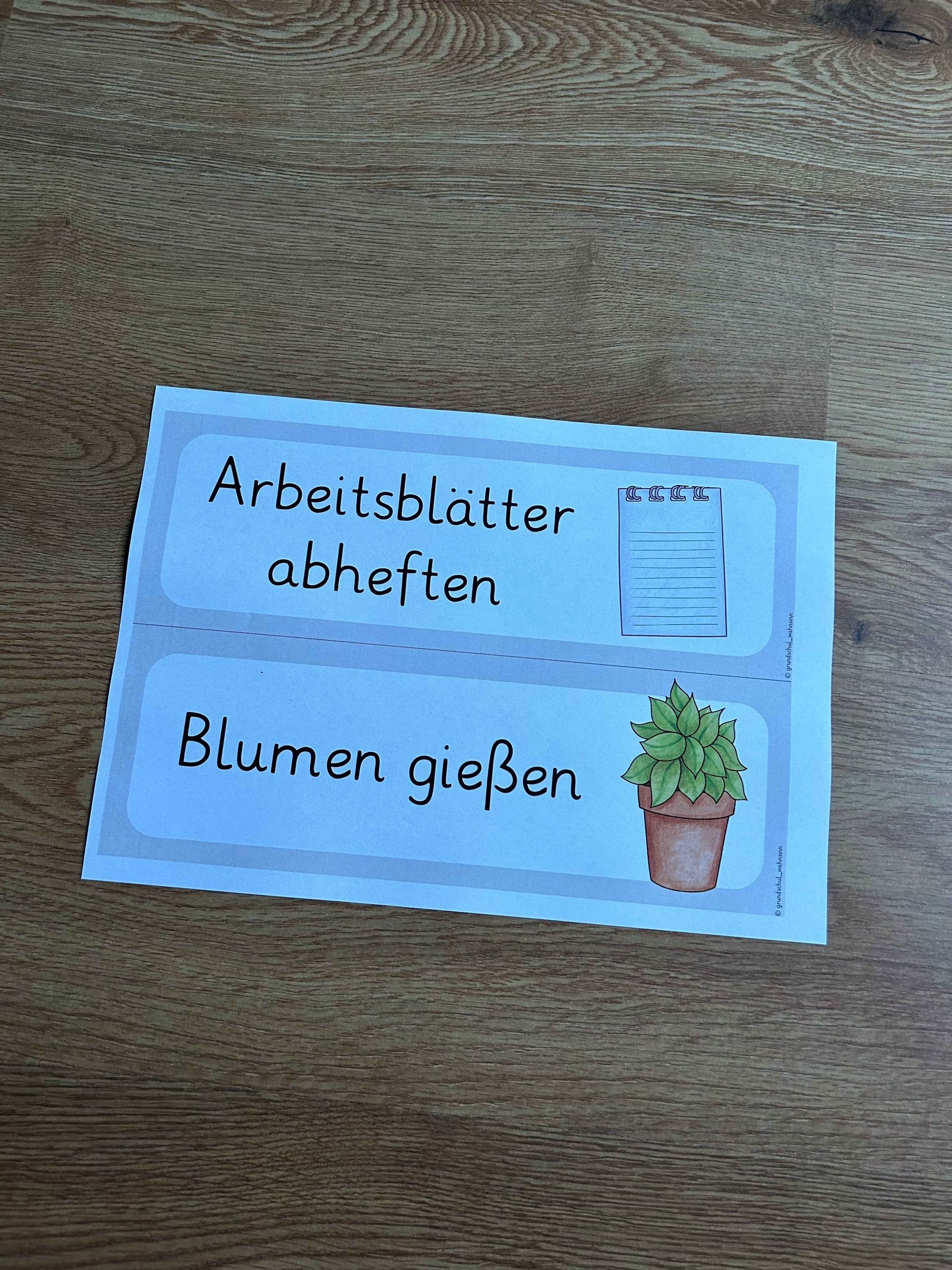 Startklar in den Tag - Classroom Management