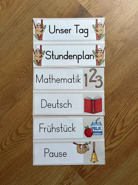 Tagestransparenz - Classroom Management